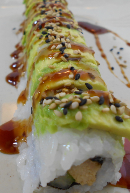 sushi chicken teriyaki roll