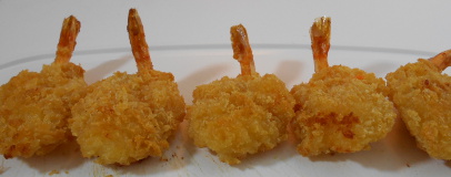 Breaded shrimp