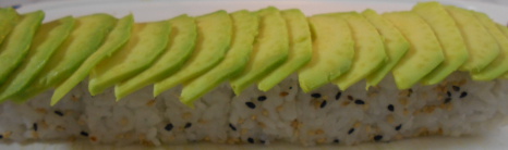put the slices on top of the roll