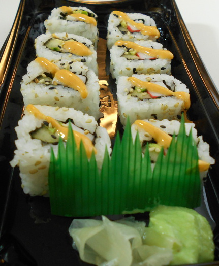 photo sushi Spicy California Roll