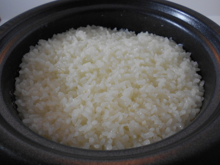 cooked short grain sushi rice