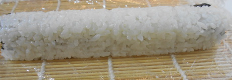 roll the nora, use the bamboo mat 